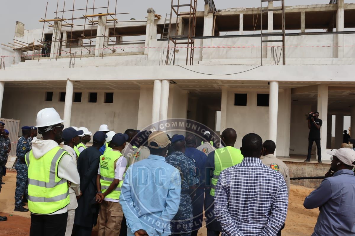 Préparatifs des JOJ 2026: Le chef de l'état en visite de chantier au complexe équestre de la Gendarmerie à DIAMNIADIO - Image 1